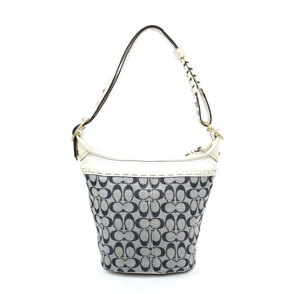 Coach Bleecker Vintage Y2K Denim Shoulder Bag - Picture 2 of 8